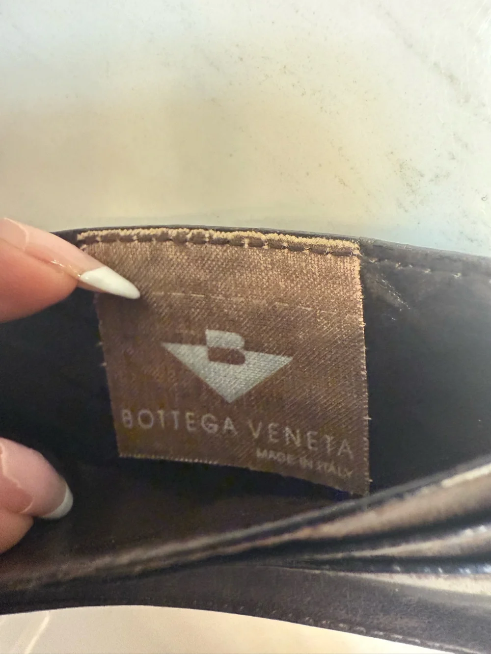 AUTHENTIC Bottega Veneta DARK BROWN Intrecciato Leather Card Case